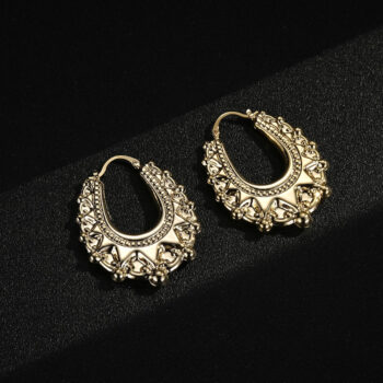 Premium Gold-Filled Gypsy Creole Earrings - 48mm
