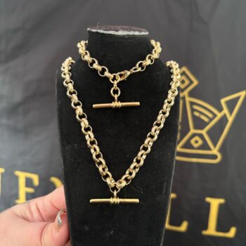 Premium 8mm Gold-Filled T-Bar Belcher Set
