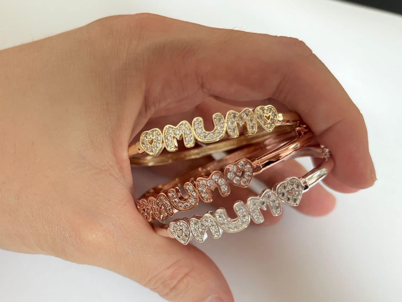 Gold-Filled Mum Bangle