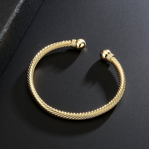 Gold-Filled Torque Bangle