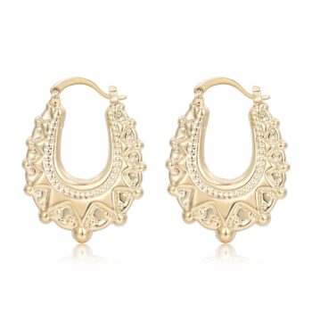 3cm Gold-Filled Creole Earrings