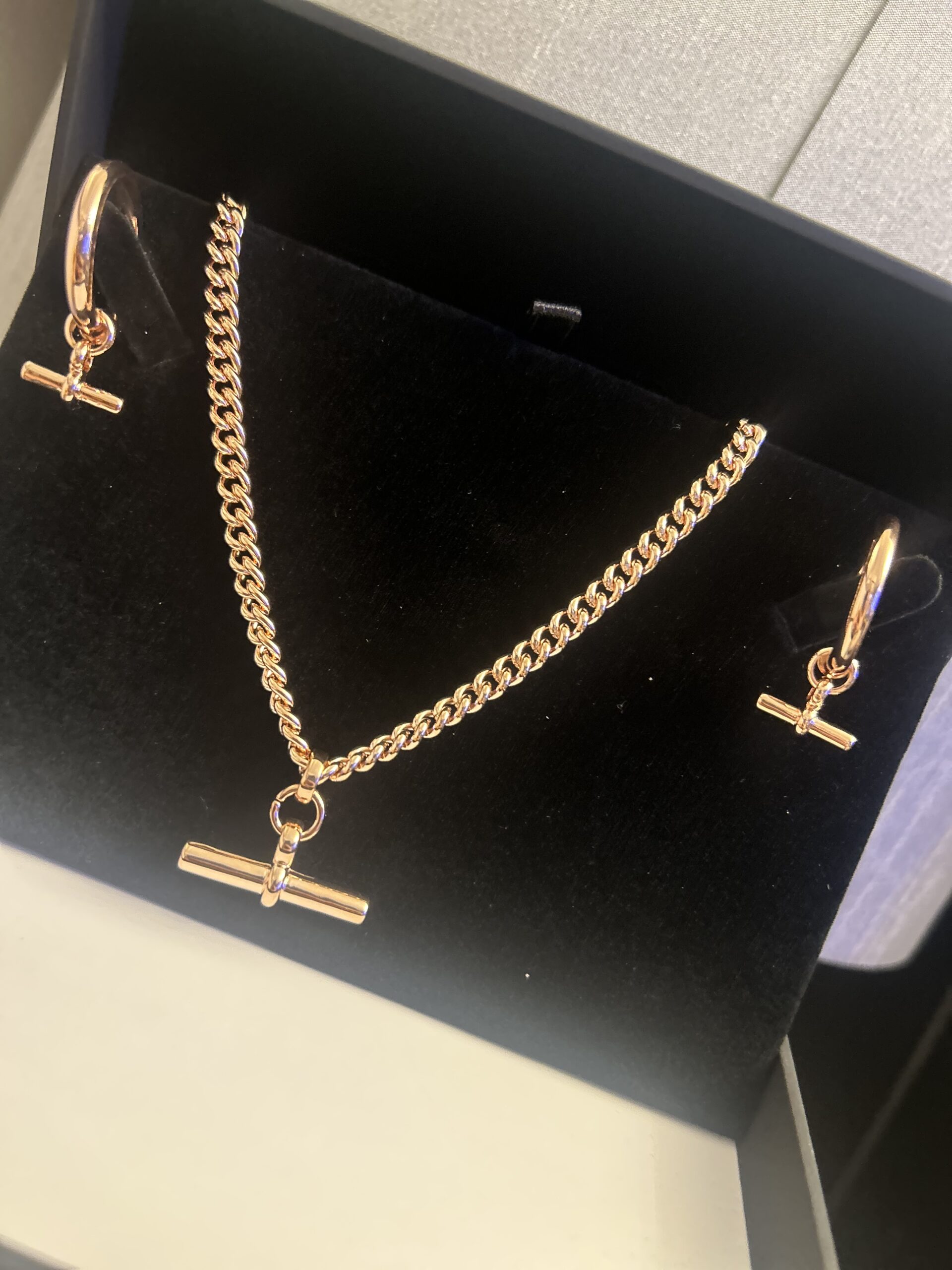New T-Bar Set – Rose Gold