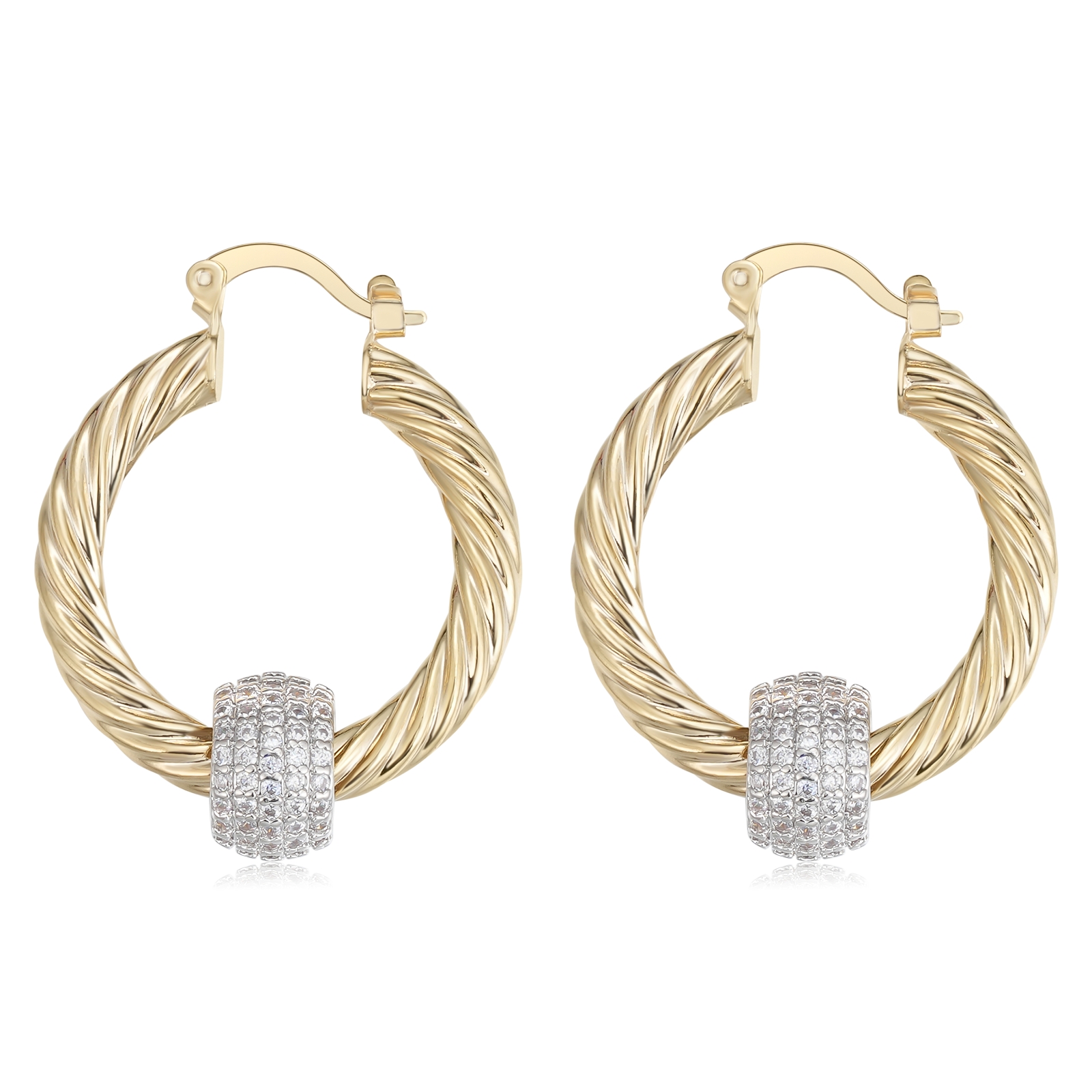 30mm Ball Hoop Earrings