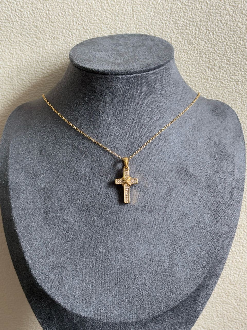 crossed x pendant
