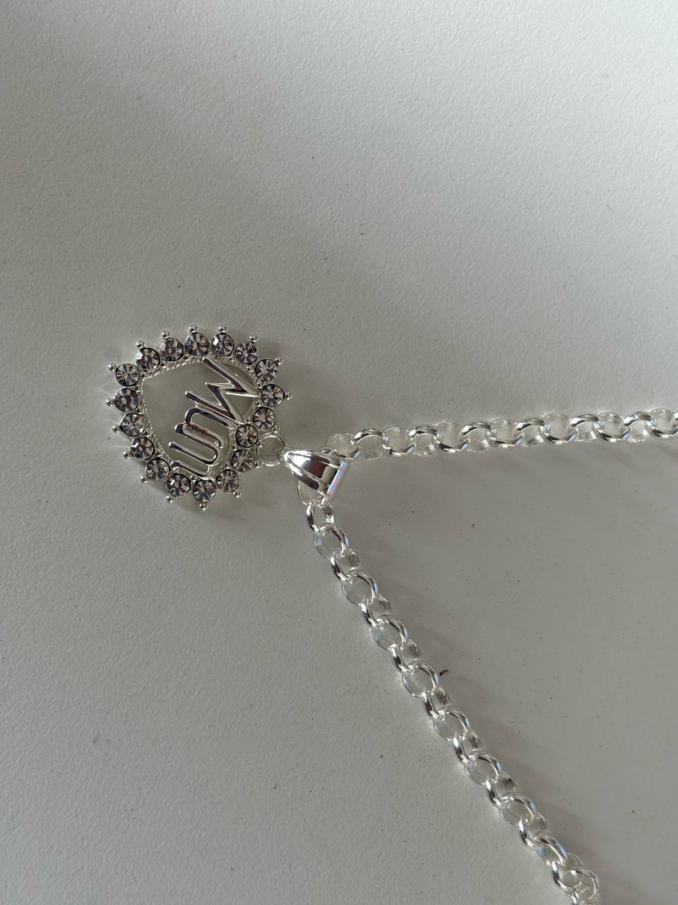 Mum Pendant and chain – silver rhodium plated