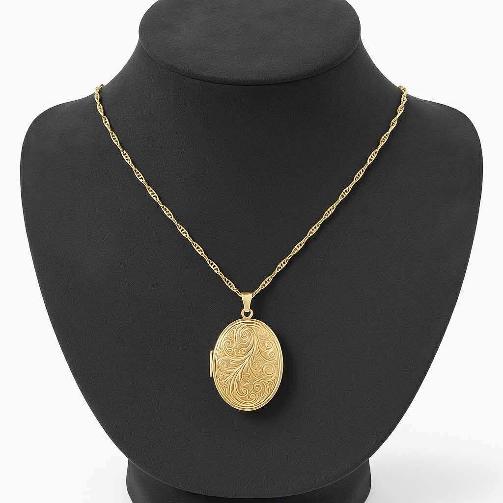 Premium Gold Filled Locket Necklace