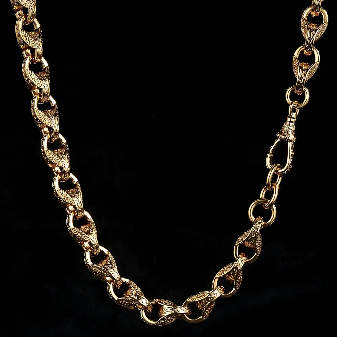 XXL 15mm Heavy Men’s Gold-Filled Deluxe Tulip Set