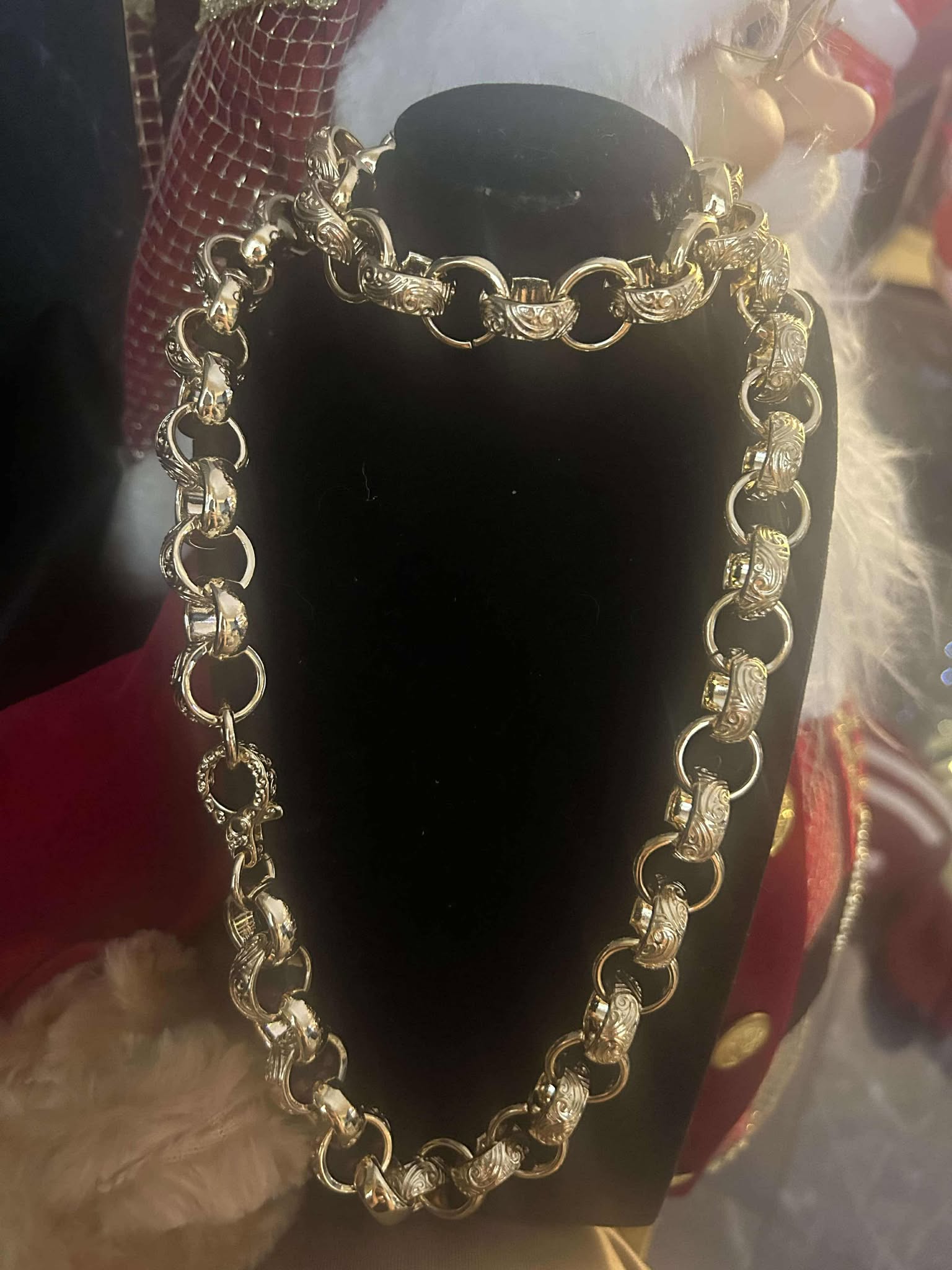 18mm Link Set with XL Bail and Luxury Clasp