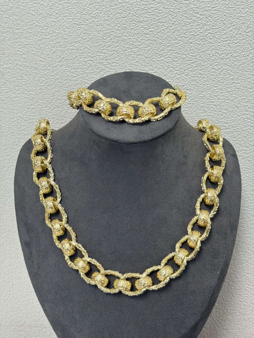 15mm Rollerball Necklace – Gold, Silver, or Rose Gold