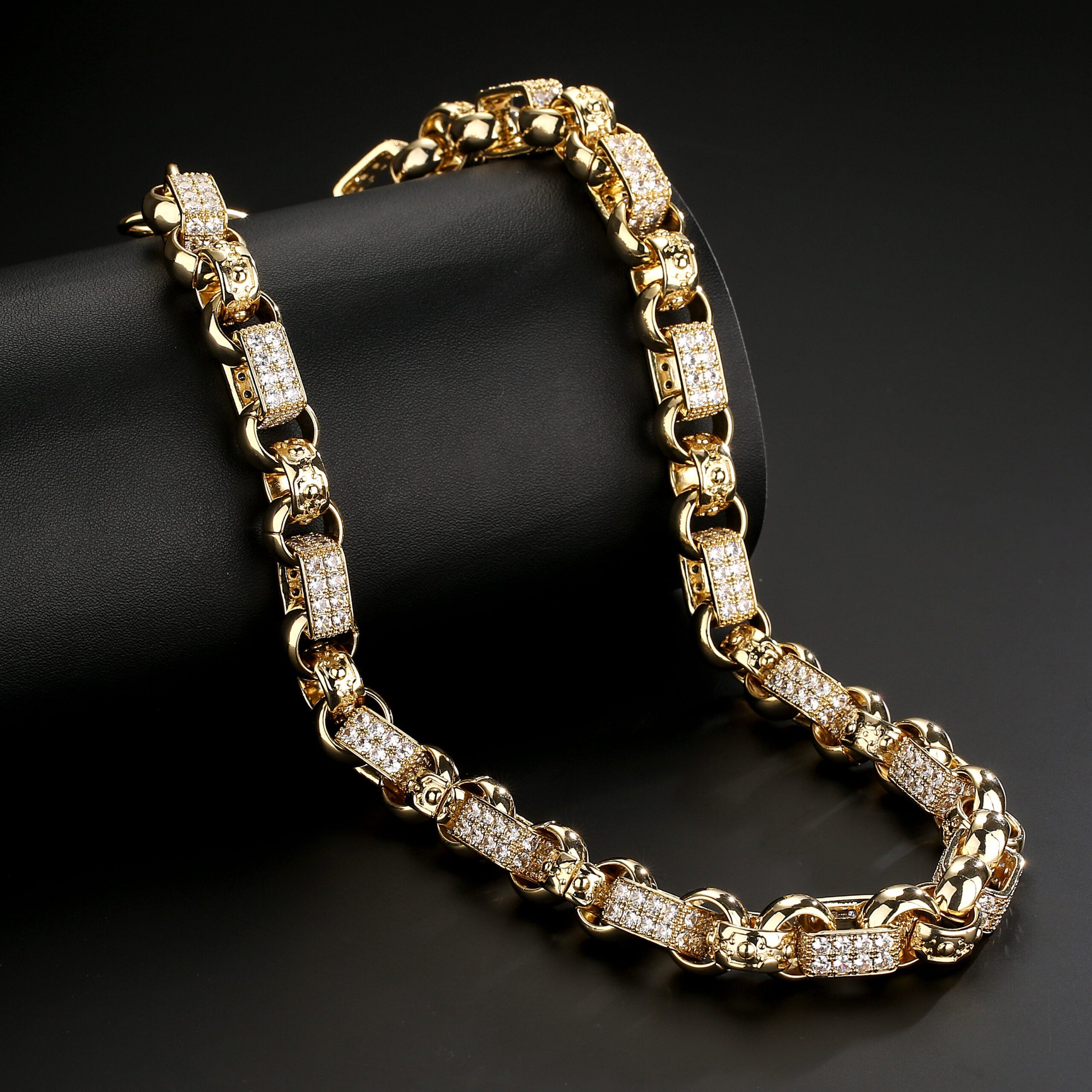 15mm Gold-Filled Gypsy Link Necklace