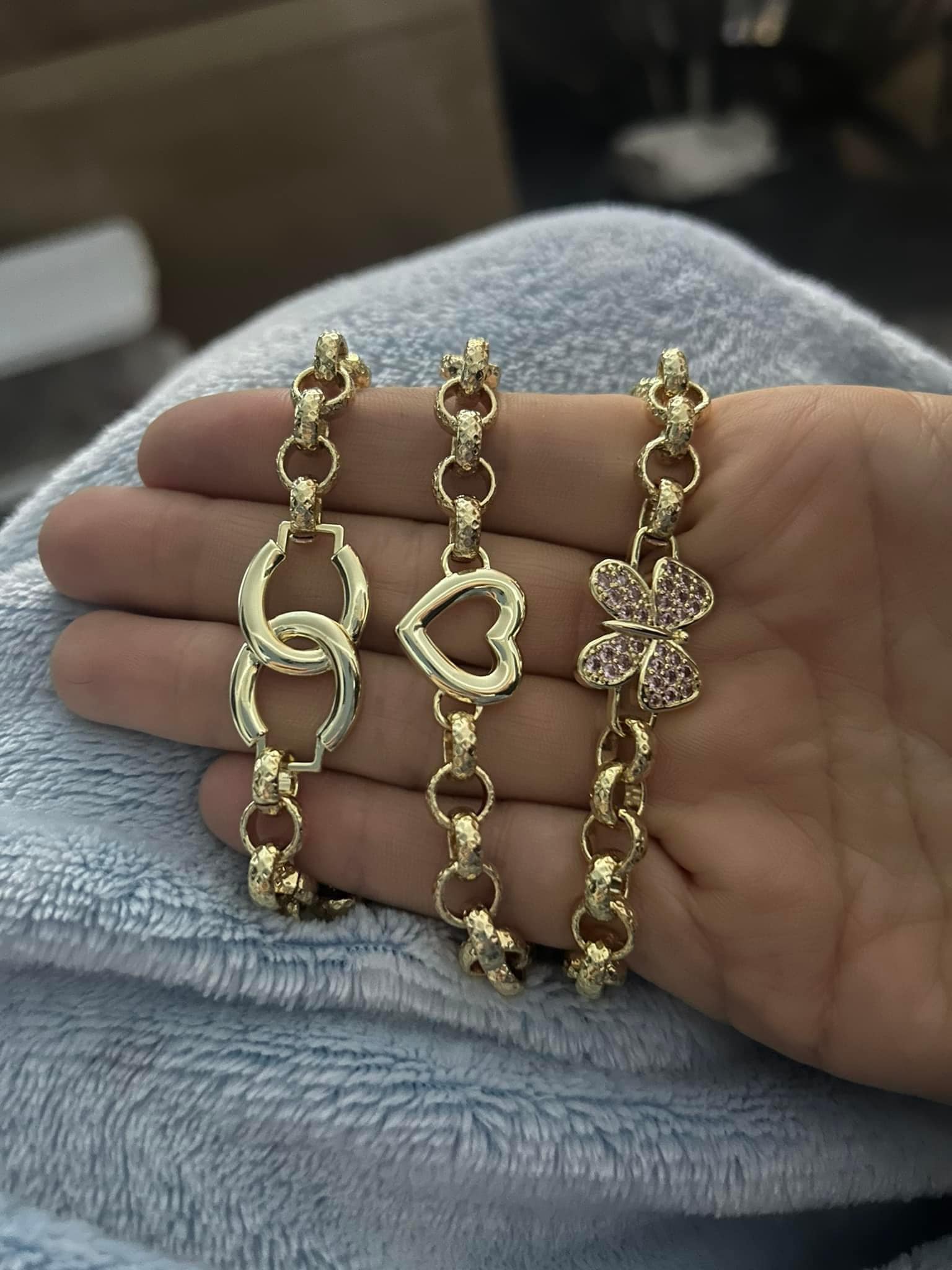 8mm Heart Bracelet