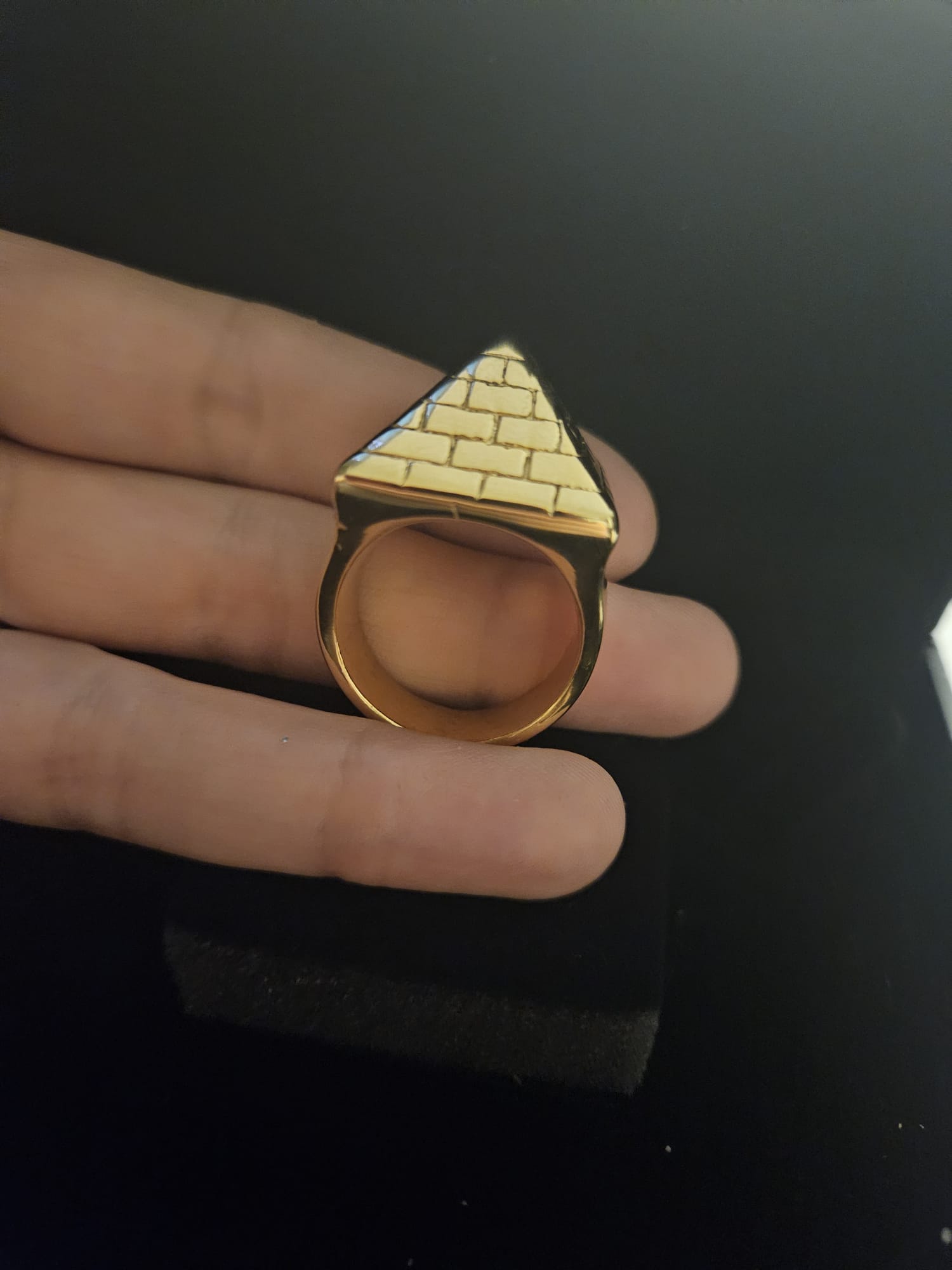 Premium Waterproof Pyramid Ring