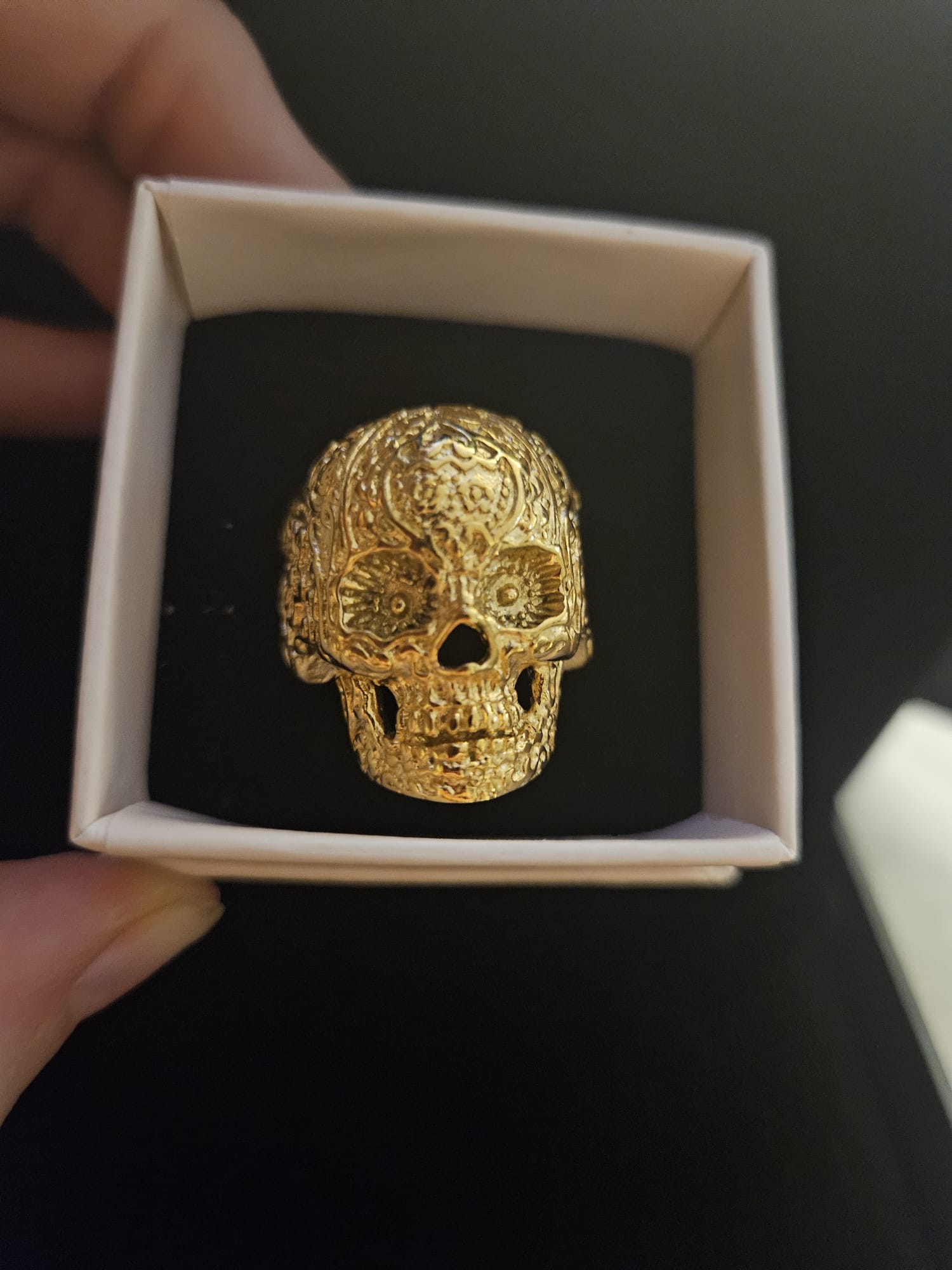 Premium Waterproof Skull Ring